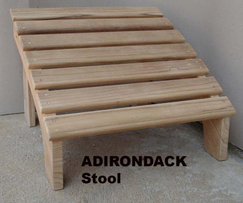 Adirondack stool 